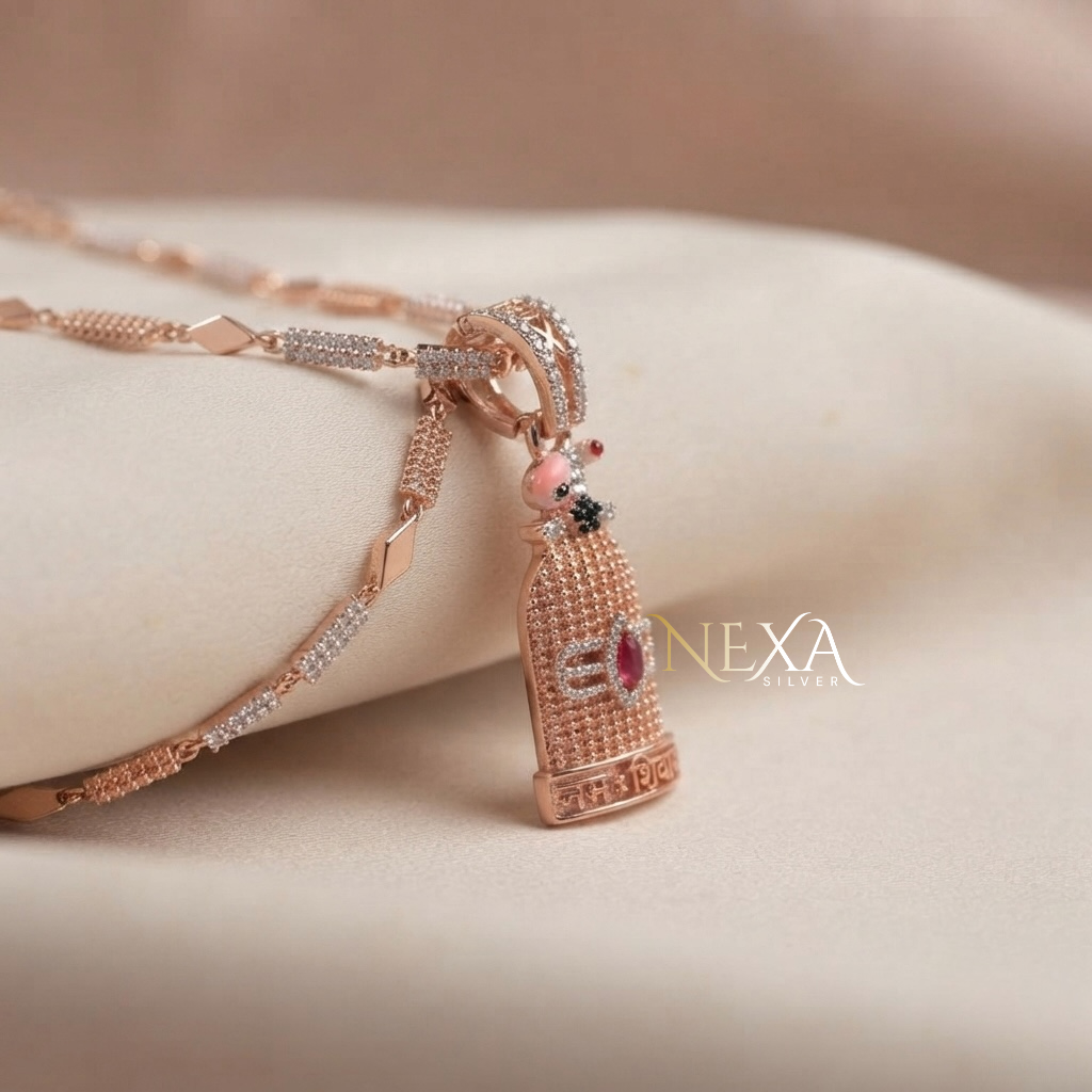 Lord Shiva Silver Pendant for Men thumbnail 5