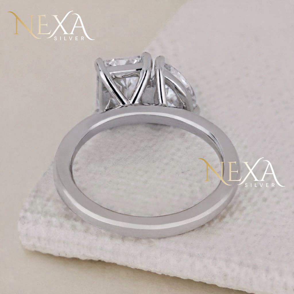 Toi Et Moi Engagement Ring For Ladies thumbnail 2