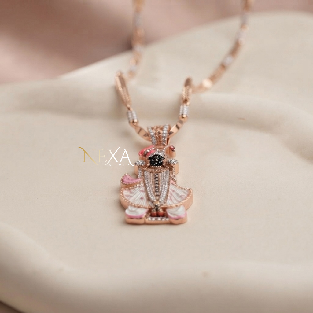 Lord Krishna locket for men